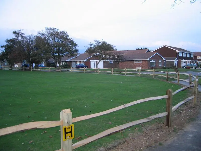Cleft chestnut post and rail