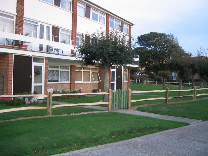 Cleft chestnut post and rail